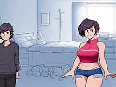 MILF cu sânii mari futută în cur strâmt în anime Ecchi Porn