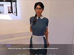 Zrela mamica dobi analni seks od policista v 3D igri