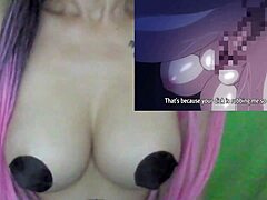 Ibu-ibu cosplaying cameltoe membawa kepada kehamilan dalam video anime