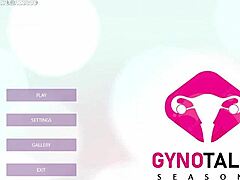 50 år gammel moden kvinne opplever nytelse under gynekologisk undersøkelse - et 3D-spill med gynekologiske historier