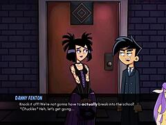 Danny Phantom's sexy encounter with Amity Park's mommy