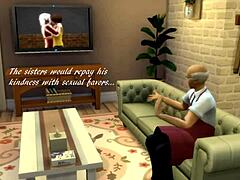Stare mame delajo noge in fafajo v Sims 4