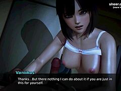 जापानी पोर्न गेम में किशोर फेशियल और सौतेली बहन सेक्स
