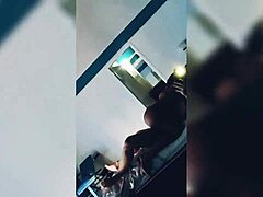 A young Indian girl gets fucked by her boss's cuckold in a hotel room