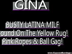 Rijpe MILF Gina in bondage - Mommy hotties compilatie
